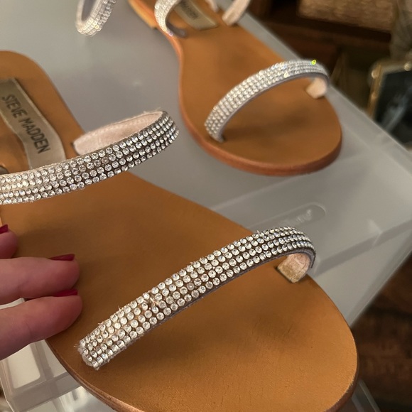 Steve Madden bling Sandals - Picture 3 of 6